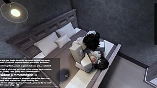 Roblox Babe Gets Rough Lesson in Waiting with Big Ass Punishment