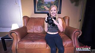 Cute Blonde Alex And Horny Brunette Carmen Lick Wet Shaved Pussies