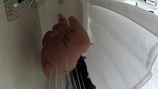 oh man, london keyes strips and shows big tits in this bts part 2