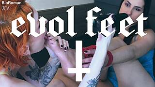 Do you enjoy getting tied up while someone worships your feet like this?