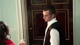 Elizabeth gets that deep anal action with a creampie finish 😈