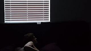 Big tit lesbian plays and takes BBC in bent over doggystyle.