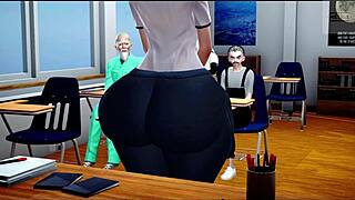 pawg teacher hints at big ass curves