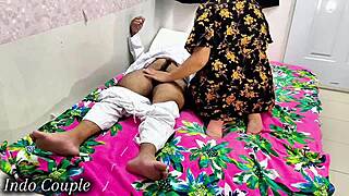 Muslim Girl in Niqab Scarf Sees Step Brother's Big Cut Cock and Gets Disturbed