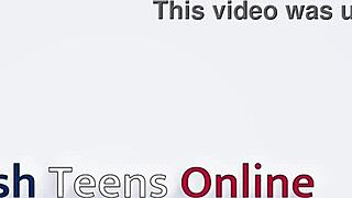 horny nurse rides the machine to a wild climax