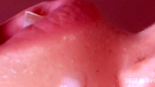 hey daddy, why is your japanese stepdaughter giving close-up blowjob?