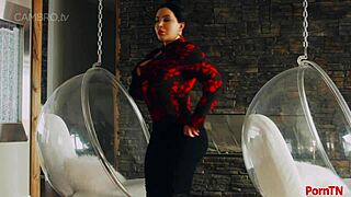 Korina Kova shows off her big tits and huge ass in this scene.