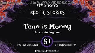 Time is money in this erotic audio for women with orgasm focus