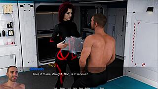 In the erotic game, characters NAVIGATE THROUGH SPACETIME 29 with intense challenges and hidden secrets unfolding