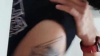 estaba cocinando y termin� follada y llena de leche by this colombian latina milf pornstar with tattoos in european mexican style