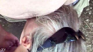 Friends mom gives deepthroat blowjob in the first intense encounter