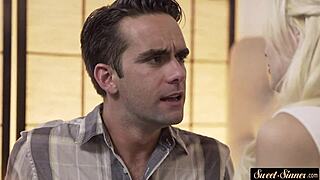 Think you can handle doggystyling your tattooed stepsister until she gets sprayed with cum in this taboo fantasy?