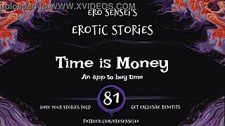 Time is money in this erotic audio for women with orgasm focus