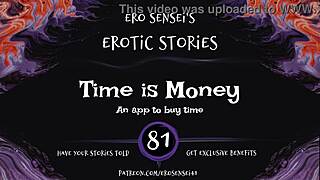 Time is money in this erotic audio for women with orgasm focus