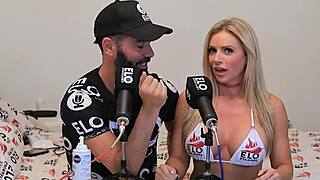 Honey Baked Melons Fucks Elo Podcast Right in the Middle of Sexy Interview!