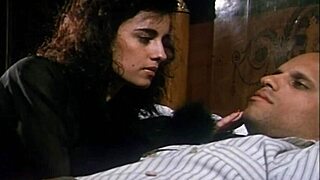 Cumshot explodes in mouth of vintage Spanish slut