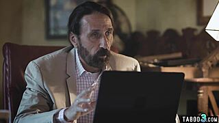 Family argument for stepdad ends in teen Vanna Bardot's trimmed pussy