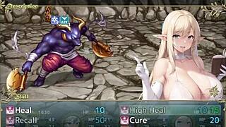 Hey, exploring caves with big tits women in this hentai adventure part 3