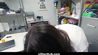 i catch the young mormon girl in the garage and make her submit to my dominance