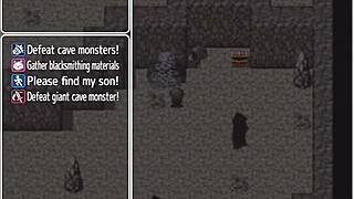 Hey, exploring caves with big tits women in this hentai adventure part 3