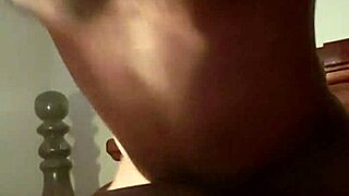 Laying on my stomach and letting him cum on my ass!