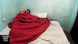 this casual tale shows filling the fat womans ass with wax before eating her whole pussy in candle fetish action