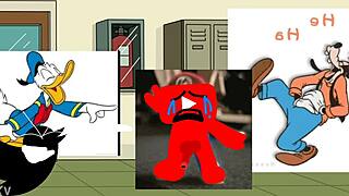 YouTube video of dancing naked at school