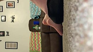 Sexy blonde TAKES a hardcore blowjob and fucking from amateur guy in wild session.