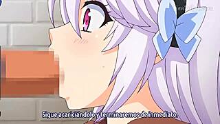 hey, check out this anime fantasy with my little sis and mom in spanish subs