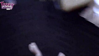 cum fills babysitters ass as mr brogan fucks blonde claire in doggystyle creampie with deepthroat