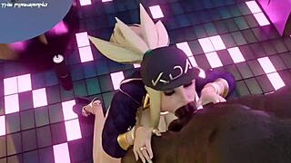 Oh akali your blowjob skills are insane can you take it deeper with that intense deepthroat action every time