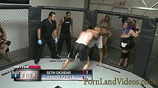 Blonde teen 18+ slut Alexia Rae battles with monster cock in bang!