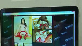 bikini lady dreams of giving intense handjob to massive cock in wild fantasy