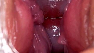 Horny amateur slut with shaved wet pussy ready for hardcore breeding 😈