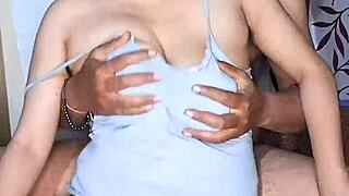 i feel excited showing my desi cute big boobs and hairy pussy as alisha bhabhi in homemade close up