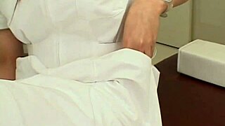 Naughty Japanese Nurse in Hospital Uses Toys for Hardcore Doggystyle Masturbation and Patient Fingering