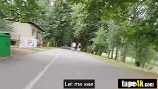 Hot Brunette Czech Girlfriend Turns Slut For Cash With Big Cock POV Hardcore Sex As Boyfriend Watches