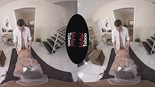 The brunette with shaved pussy gives taboo blowjob and handjob tips in this virtual get-together. It's all about hardcore hairless action.