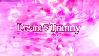 Tgirl Larissa Albuquerque Sucks One Cock While Taking Another in Bareback Anal Creampie Threesome