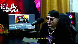 Binho Ted brought two hot babes to the podcast, they arrived stripping off clothes so delicious