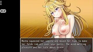 Tower Of Alfimia Masha Findom Scene With Japanese Asian Cowgirl Riding And Blowjob Fucking Domination