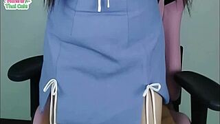 Hey, check out this leaked clip of teacher Niw, the hot Thai language instructor with amazing body