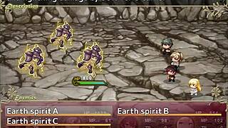 Hey, exploring caves with big tits women in this hentai adventure part 3