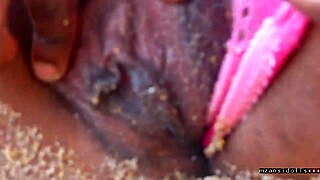 Beach Vacation Lovers Enjoy Wet Pussy Foreplay And Cum On Ass In Outdoor Sex Session