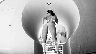 wild 3some group with milf babes in rough anal sex and wet pussy action