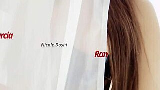 Nicole Doshi takes squirting double penetration with rough anal gaping and cum!