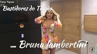 Brazilian Milf Bruna Lambertini With Big Ass And Tits Gets Deepthroat In Lingerie 1 On 1 Action