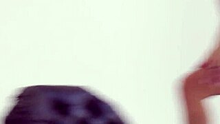 Blonde Playboy Girl Tied Up with Red Tape in Bondage Behind the Scenes!