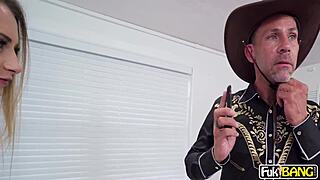 Kyler Quinn, ride that cowboy cock like a pro