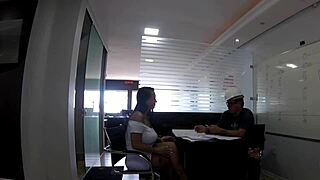 that monster cock is creaming in her latina tits and ass during amateur anal.